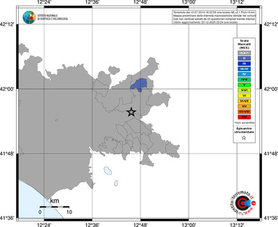 Mappa MCS - territori comuni