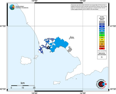Mappa MCS - territori delle località
