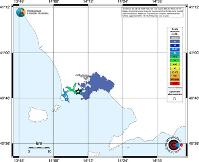 Mappa MCS - territori delle località