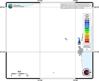 Mappa EMS - territori località