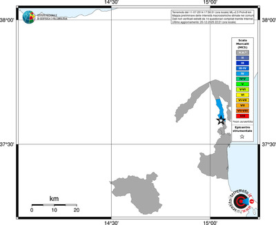 Mappa MCS - territori comuni