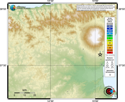 Mappa MCS - località
