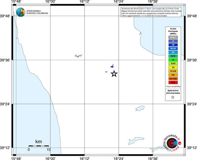 Mappa EMS - territori località