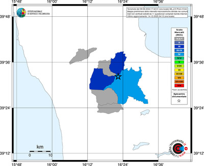 Mappa MCS - territori comuni