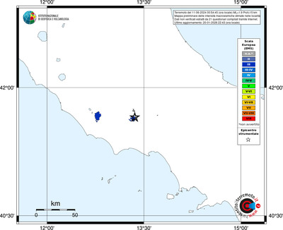Mappa EMS - territori località