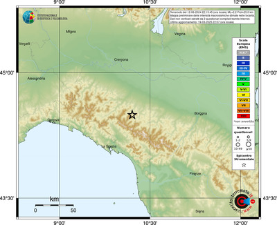 Mappa EMS - località