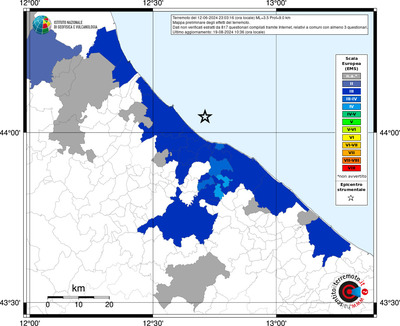 Mappa EMS riferita ai limiti comunali