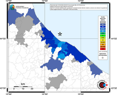 Mappa MCS riferita ai limiti comunali