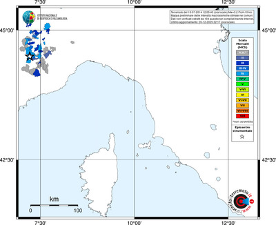 Mappa MCS - territori comuni