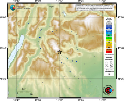 Mappa EMS - località