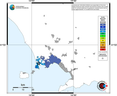 Mappa MCS - territori località
