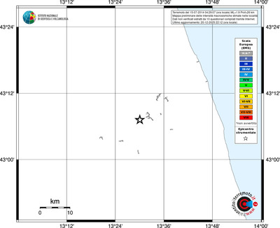 Mappa EMS - territori località