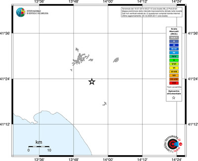 Mappa MCS - territori località
