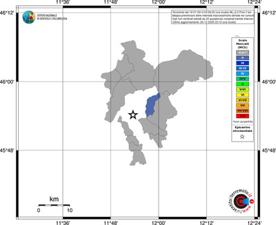 Mappa MCS - territori comuni
