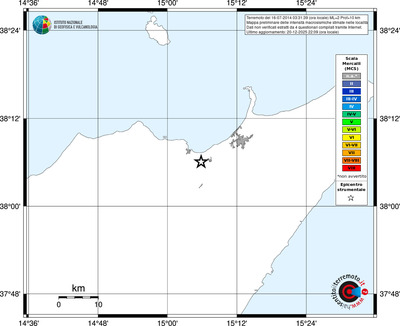 Mappa MCS - territori località