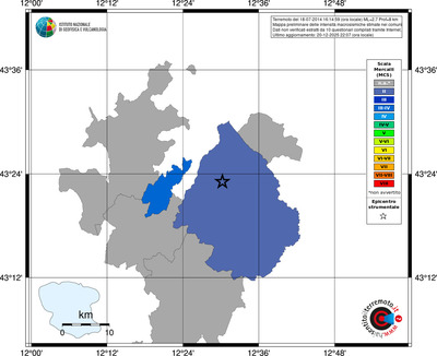Mappa MCS - territori comuni