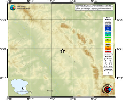 Mappa MCS - località