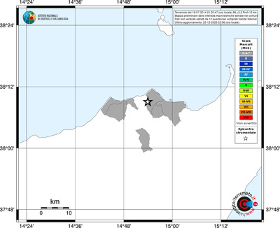 Mappa MCS - territori comuni