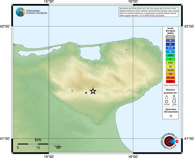 Mappa EMS - località