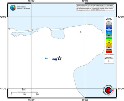 Mappa MCS - territori località