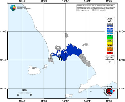 Mappa EMS - territori località