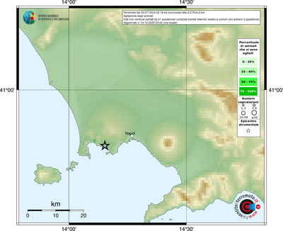 Mappa comuni con almeno 3 questionari