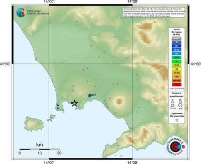 Mappa EMS - località
