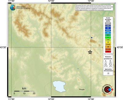 Mappa EMS - località