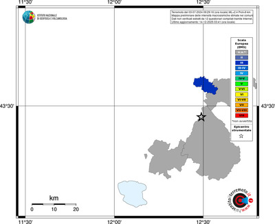 Mappa EMS - territori comuni
