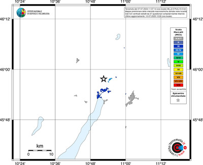 Mappa MCS - territori delle località