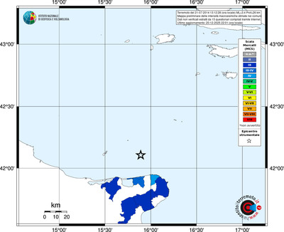 Mappa MCS - territori comuni