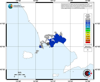 Mappa EMS - territori località