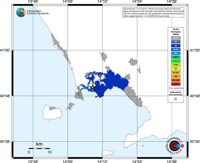 Mappa EMS - territori località