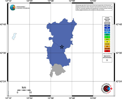 Mappa MCS - territori comuni