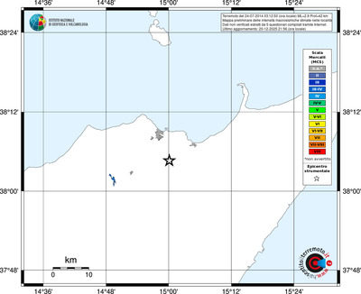 Mappa MCS - territori località