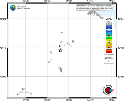 Mappa MCS - territori località