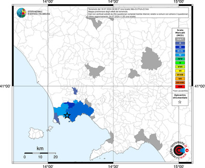 Mappa MCS riferita ai limiti comunali