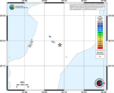 Mappa EMS - territori località