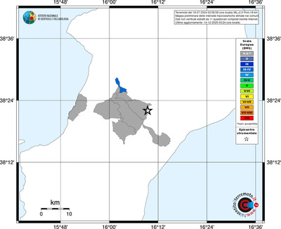 Mappa EMS - territori comuni