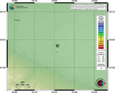 Mappa EMS - località