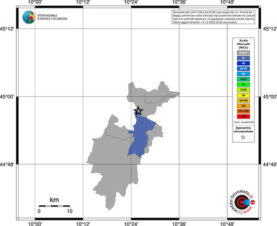 Mappa MCS - territori comuni