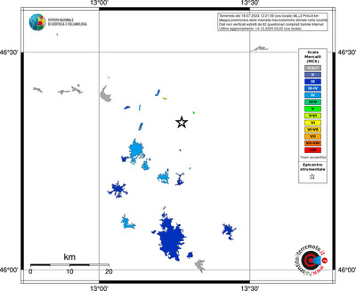 Mappa MCS - territori località