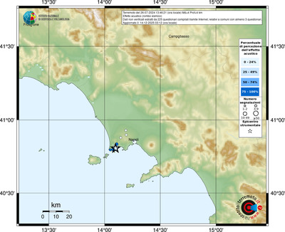 Mappa comuni con almeno 3 questionari