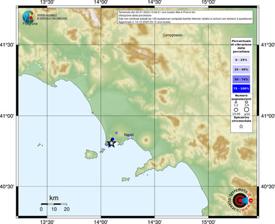 Mappa comuni con almeno 3 questionari