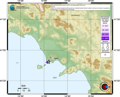 Mappa comuni con almeno 3 questionari