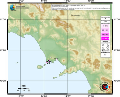Mappa comuni con almeno 3 questionari