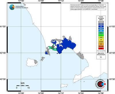 Mappa EMS - territori località