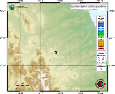 Mappa EMS - località
