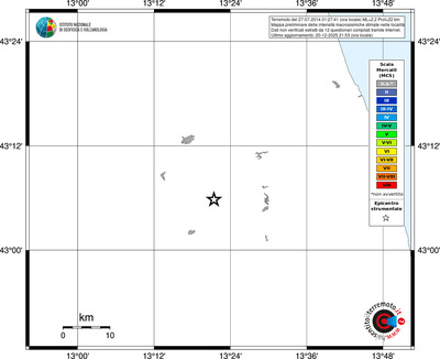 Mappa MCS - territori località