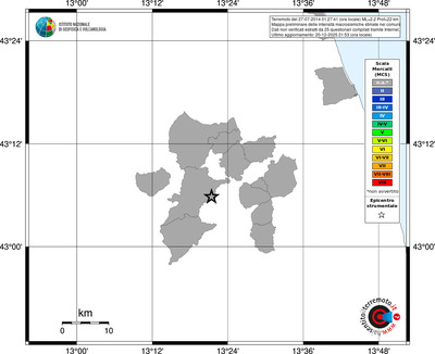 Mappa MCS - territori comuni